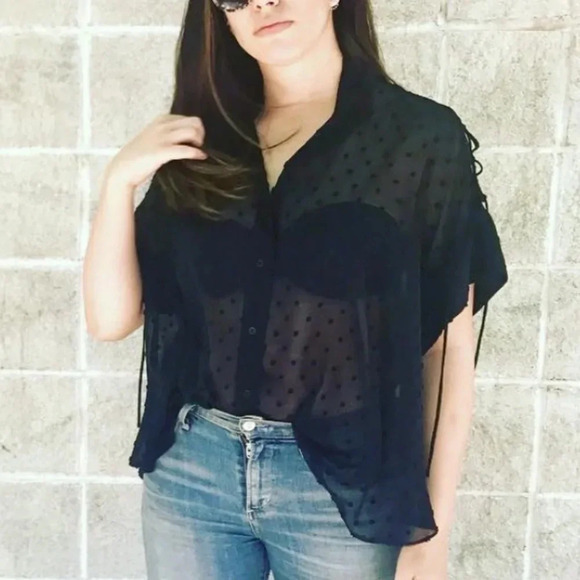 Iro Jean size 38 (M) Zander Top - Picture 2 of 7